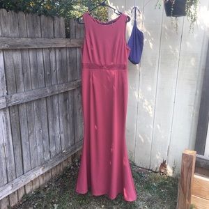 Forever in a moment rusty rose maxi dress